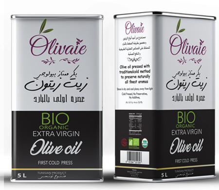 Ezzitouna Oil  | Huile d'Olive Extra Vierge Bio Olivaie - 100% Tunisienne & Certifiée